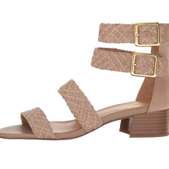 Franco Sarto Women's Tan Woven Gladiator Sandal, Size 10 NWOT - Picture 3 of 8